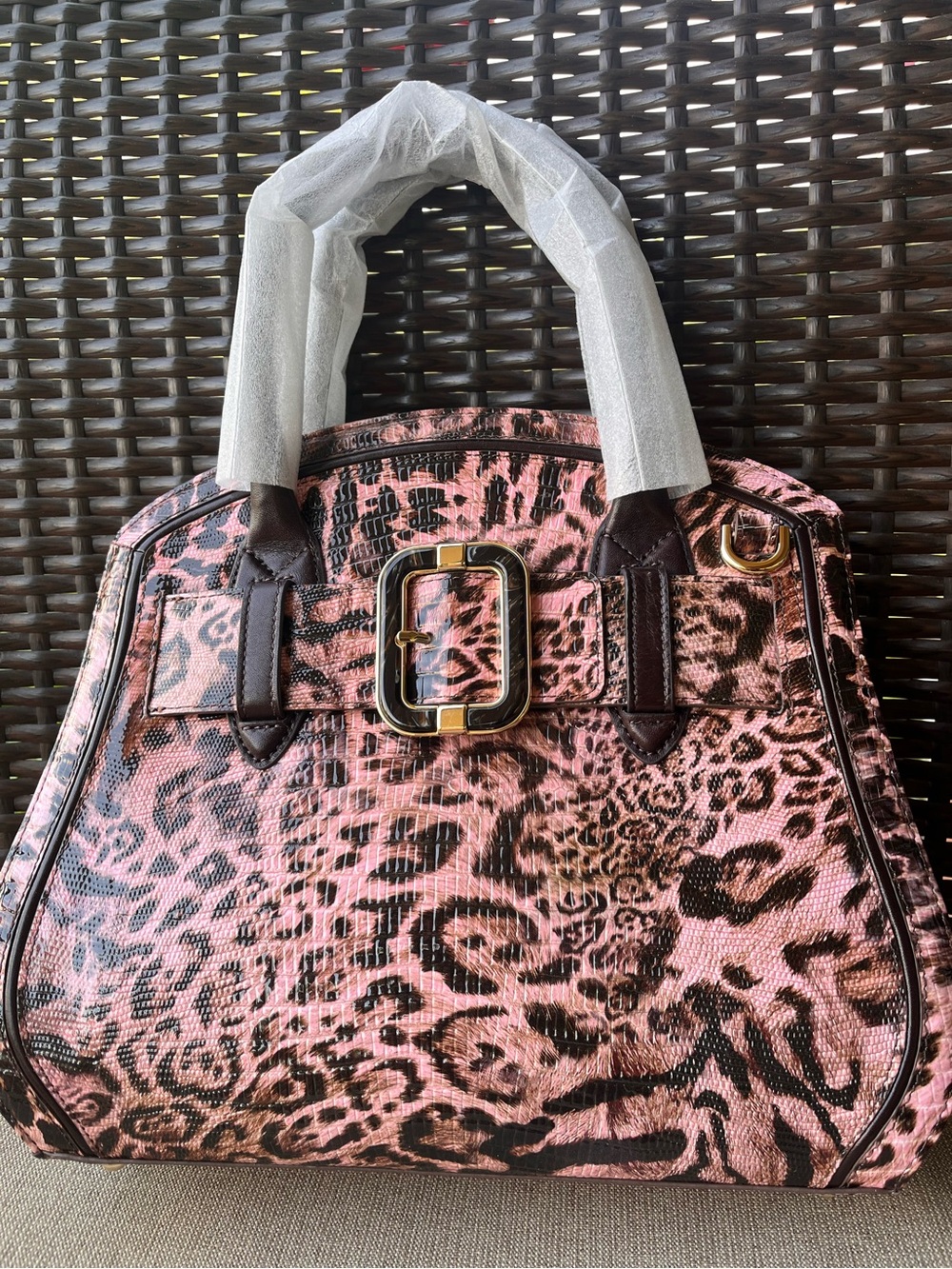 NWT Brahmin ROSETTA in BLUSH WINSLET Satchel